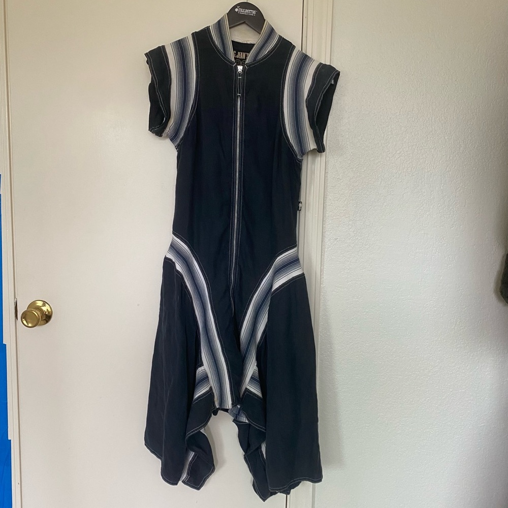 Vintage Jean Paul Gaultier zip up dress